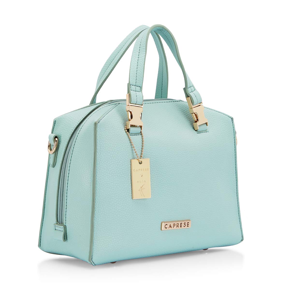 Caprese Women Green Satchel