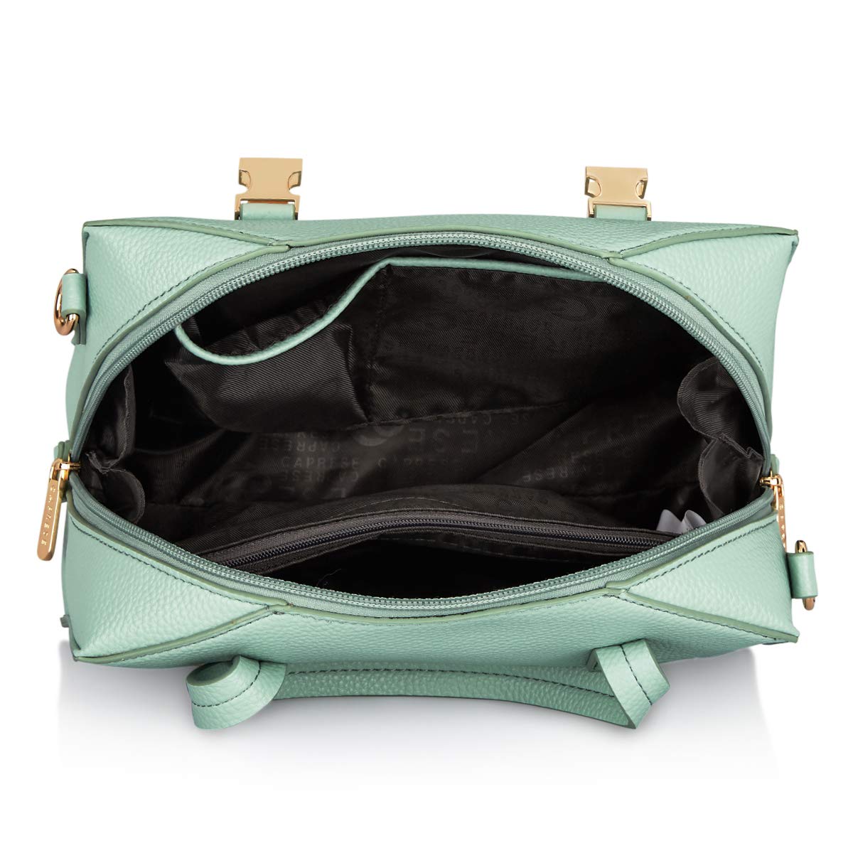 Caprese Women Green Satchel